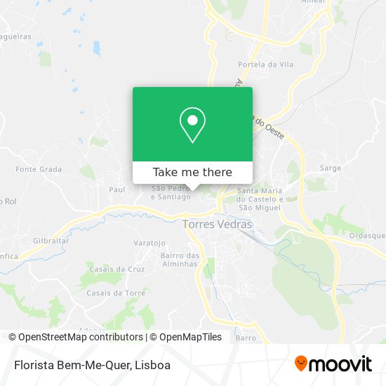 Florista Bem-Me-Quer mapa