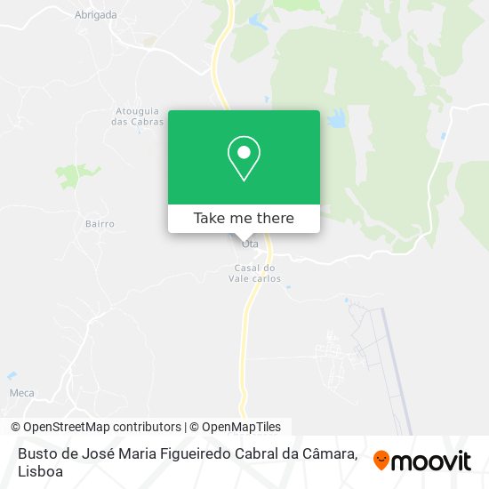 Busto de José Maria Figueiredo Cabral da Câmara map