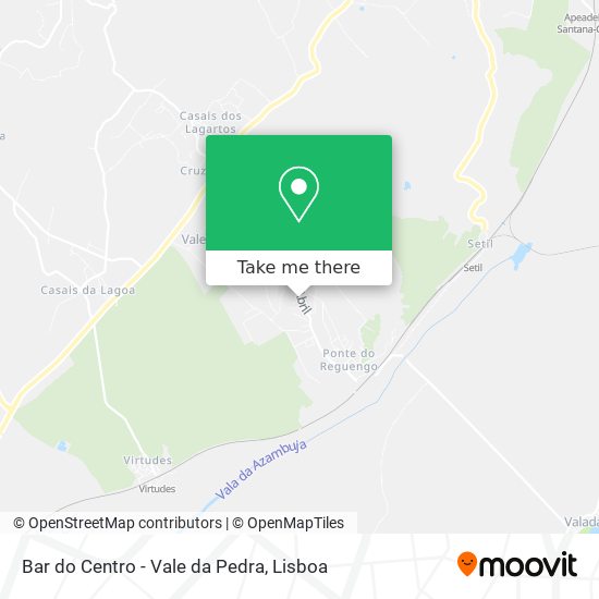 Bar do Centro - Vale da Pedra map