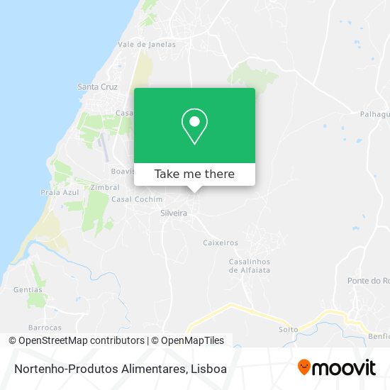 Nortenho-Produtos Alimentares map