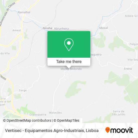 Ventisec - Equipamentos Agro-Industriais mapa