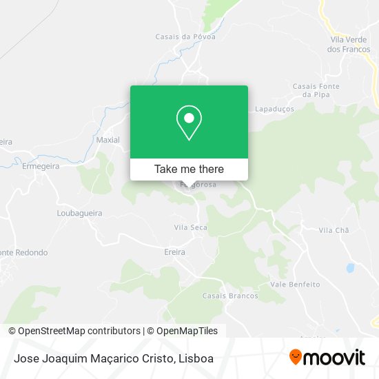 Jose Joaquim Maçarico Cristo map