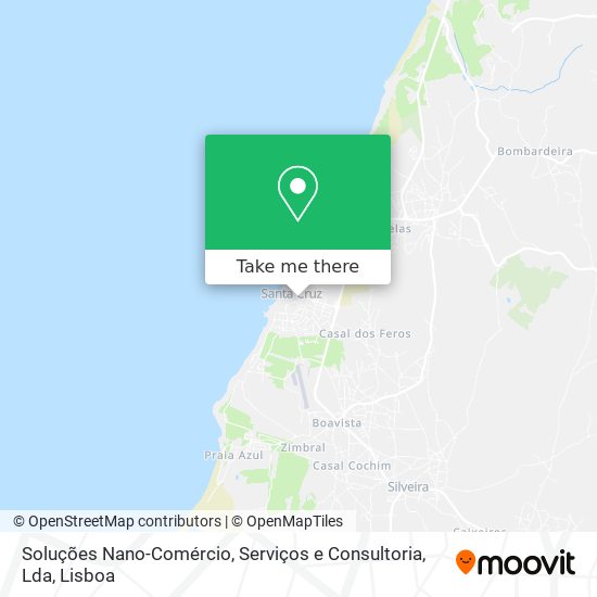 Soluções Nano-Comércio, Serviços e Consultoria, Lda map