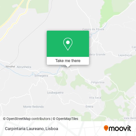 Carpintaria Laureano mapa