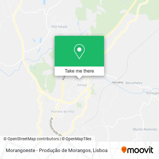 Morangoeste - Produção de Morangos map