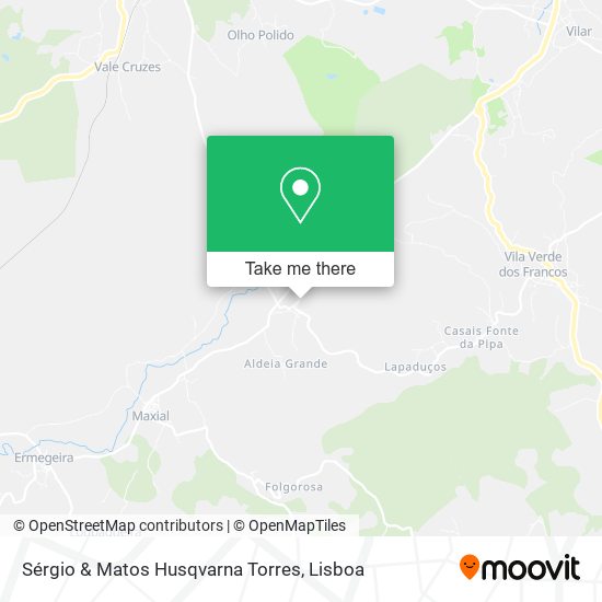 Sérgio & Matos Husqvarna Torres mapa