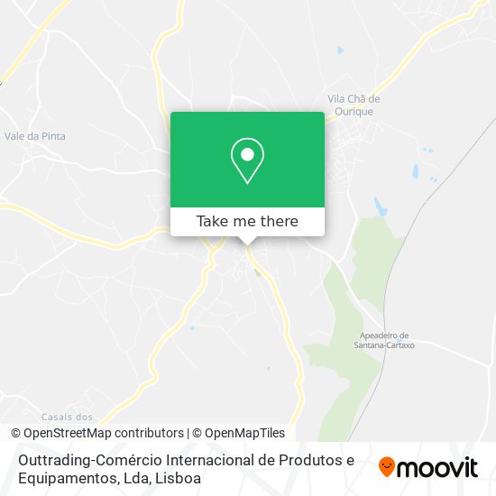 Outtrading-Comércio Internacional de Produtos e Equipamentos, Lda map