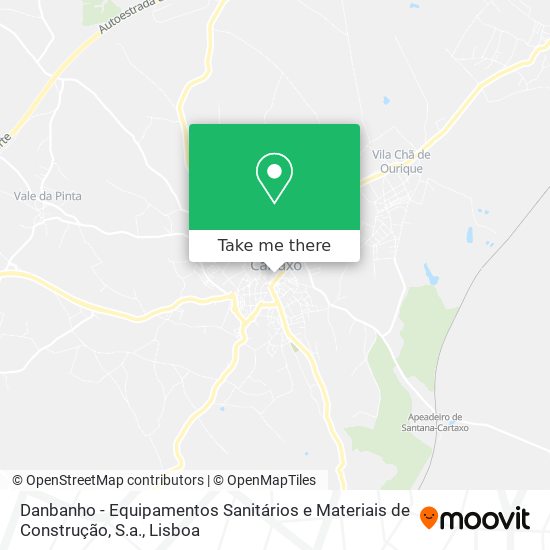 Danbanho - Equipamentos Sanitários e Materiais de Construção, S.a. map
