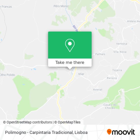 Polimogno - Carpintaria Tradicional mapa
