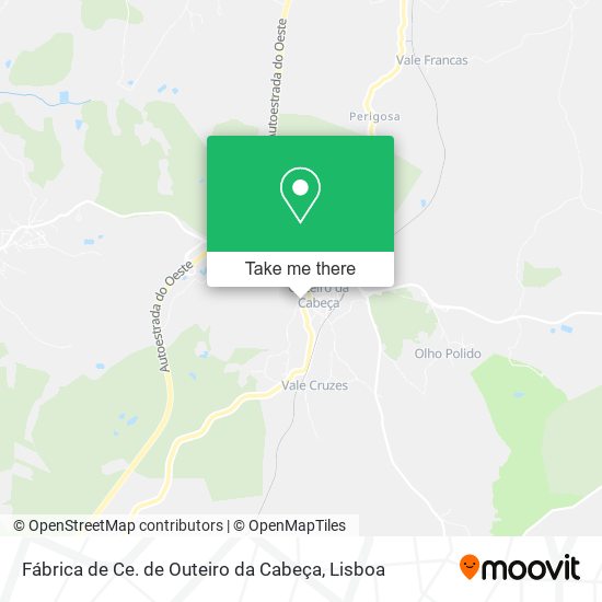 Fábrica de Ce. de Outeiro da Cabeça map