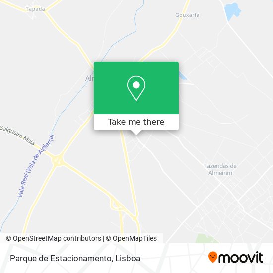 Parque de Estacionamento map