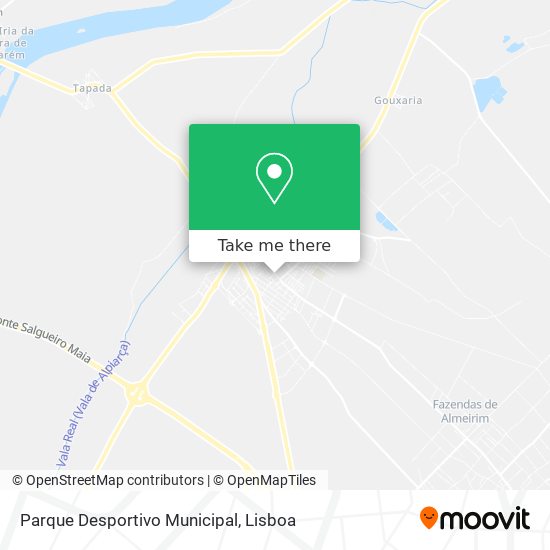 Parque Desportivo Municipal map