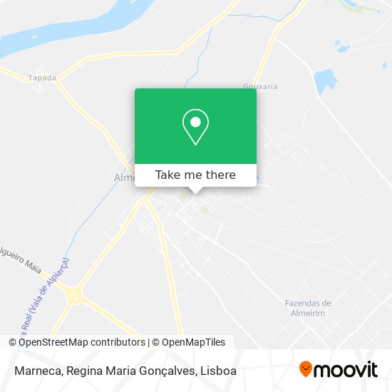 Marneca, Regina Maria Gonçalves mapa