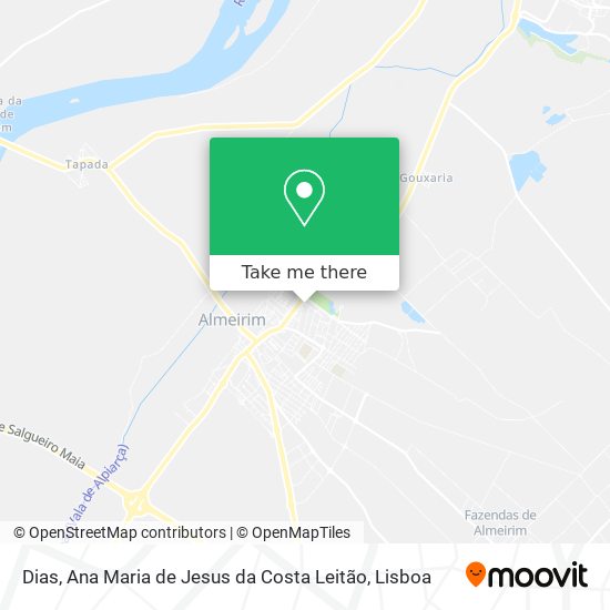 Dias, Ana Maria de Jesus da Costa Leitão map