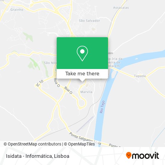 Isidata - Informática map