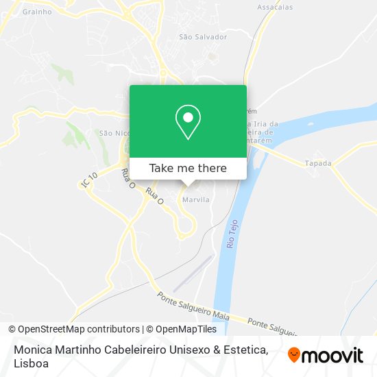 Monica Martinho Cabeleireiro Unisexo & Estetica map