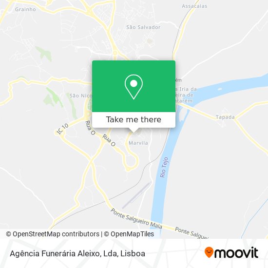 Agência Funerária Aleixo, Lda map