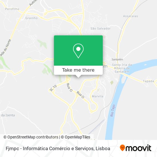 Fjmpc - Informática Comércio e Serviços map