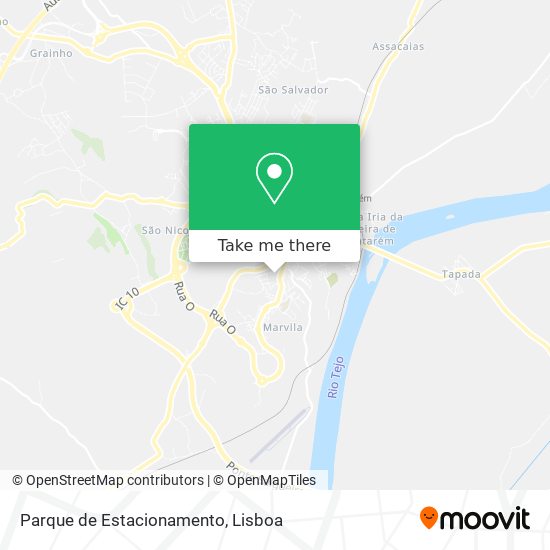Parque de Estacionamento map