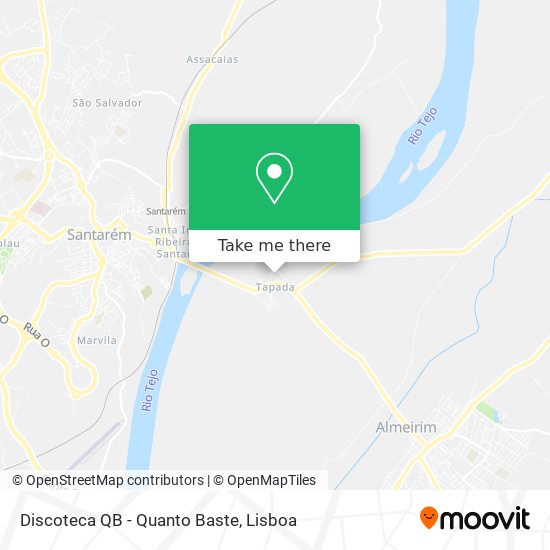 Discoteca QB - Quanto Baste map