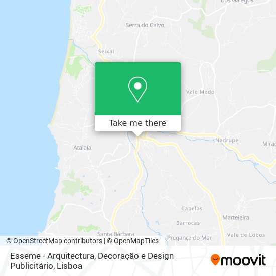 Esseme - Arquitectura, Decoração e Design Publicitário map