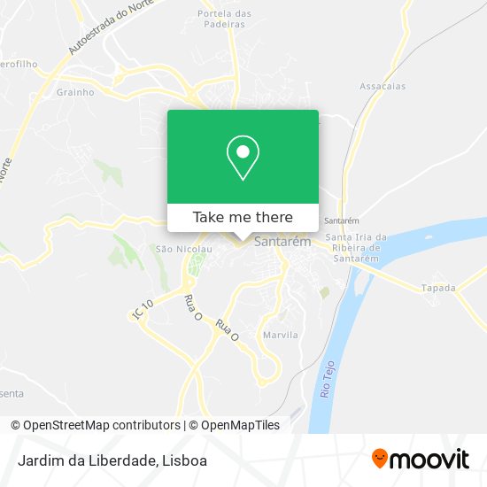 Jardim da Liberdade map