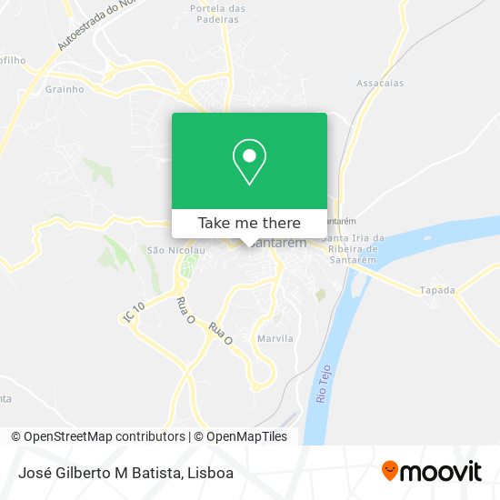 José Gilberto M Batista mapa