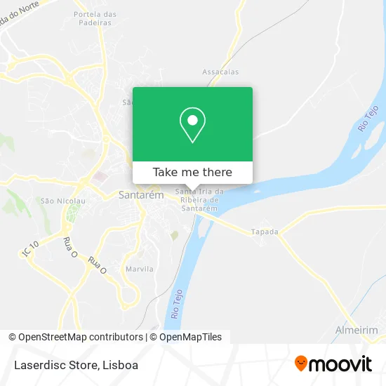 Laserdisc Store map