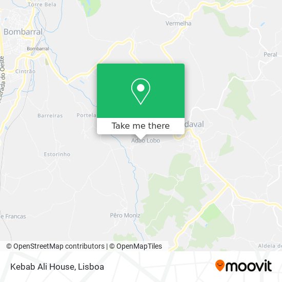 Kebab Ali House mapa