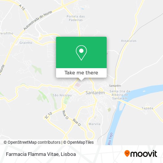 Farmacia Flamma Vitae map