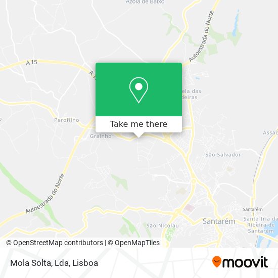 Mola Solta, Lda mapa