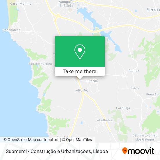 Submerci - Construção e Urbanizações map