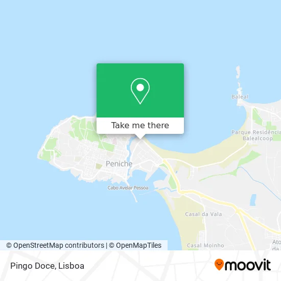 Pingo Doce map
