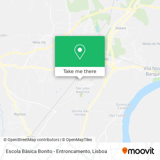 Escola Básica Bonito - Entroncamento map