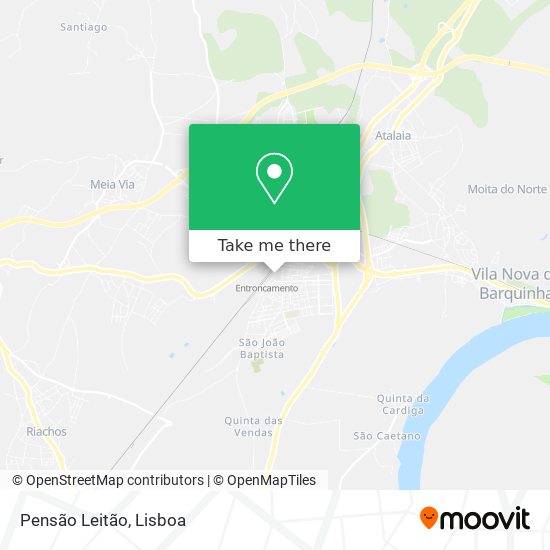 Pensão Leitão map