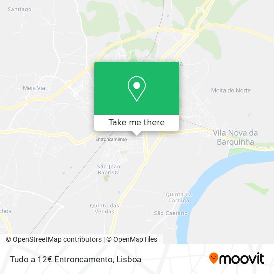 Tudo a 12€ Entroncamento map