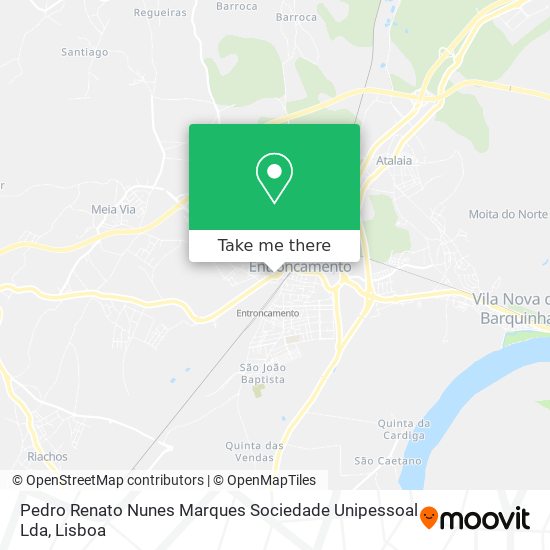 Pedro Renato Nunes Marques Sociedade Unipessoal Lda mapa