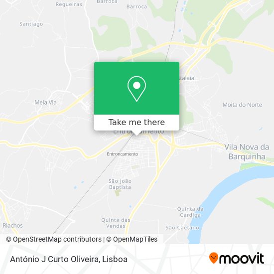 António J Curto Oliveira mapa