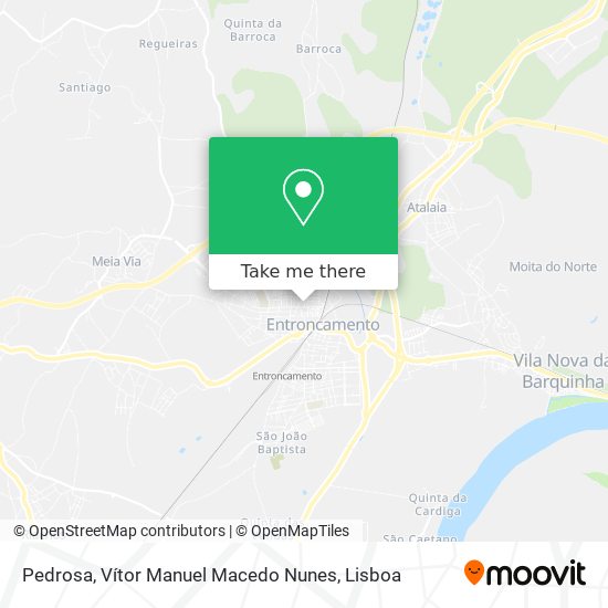 Pedrosa, Vítor Manuel Macedo Nunes mapa