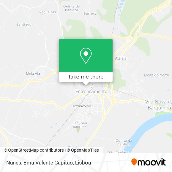 Nunes, Ema Valente Capitão mapa