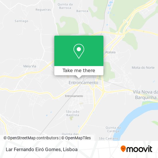 Lar Fernando Eiró Gomes map