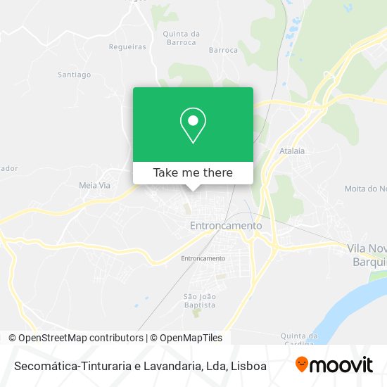 Secomática-Tinturaria e Lavandaria, Lda map