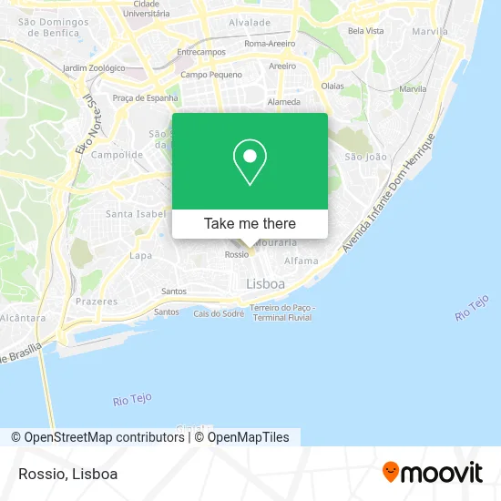 Rossio map