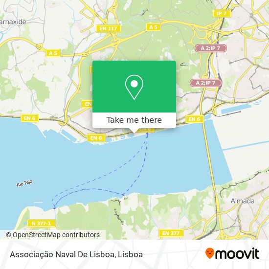 Associação Naval De Lisboa map