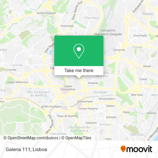 Galeria 111 mapa