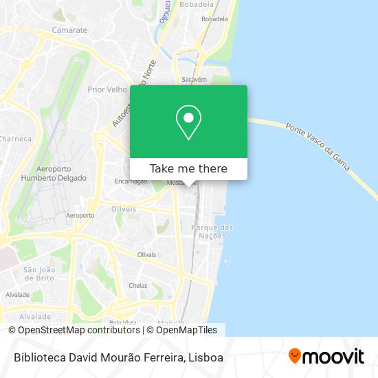 Biblioteca David Mourão Ferreira map