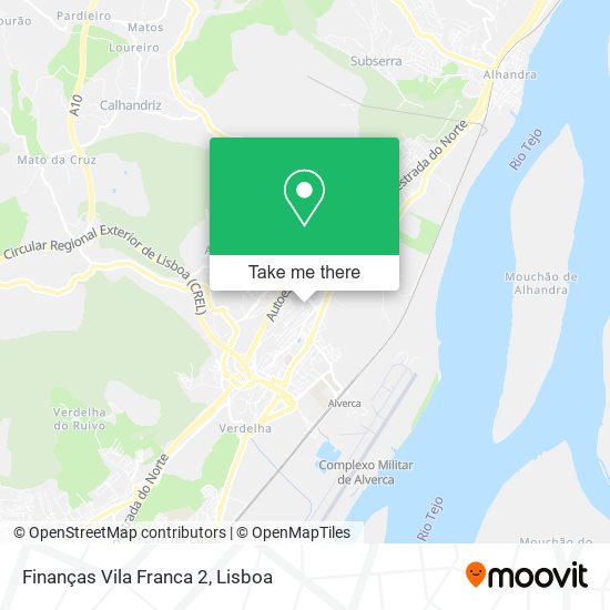 Finanças Vila Franca 2 map