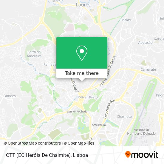 CTT (EC Heróis De Chaimite) map