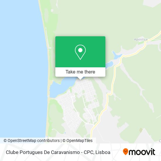 Clube Portugues De Caravanismo - CPC map