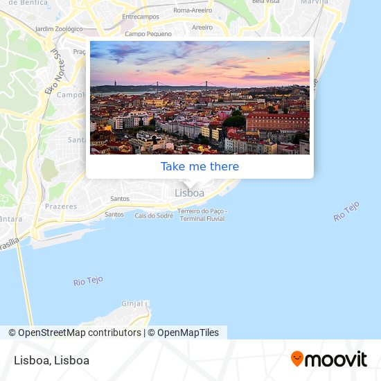 Lisboa map
